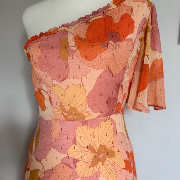 Taylor Floral One-Shoulder Dress - Picture 12 of 12